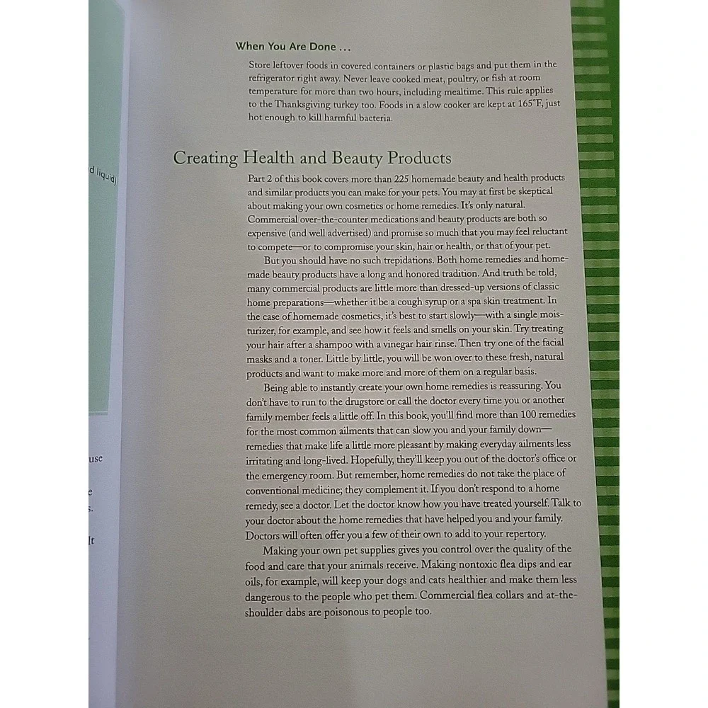 DIY Readers‎ Digest Homemade 2007 How to Make Everyday Products pantry Cleaning